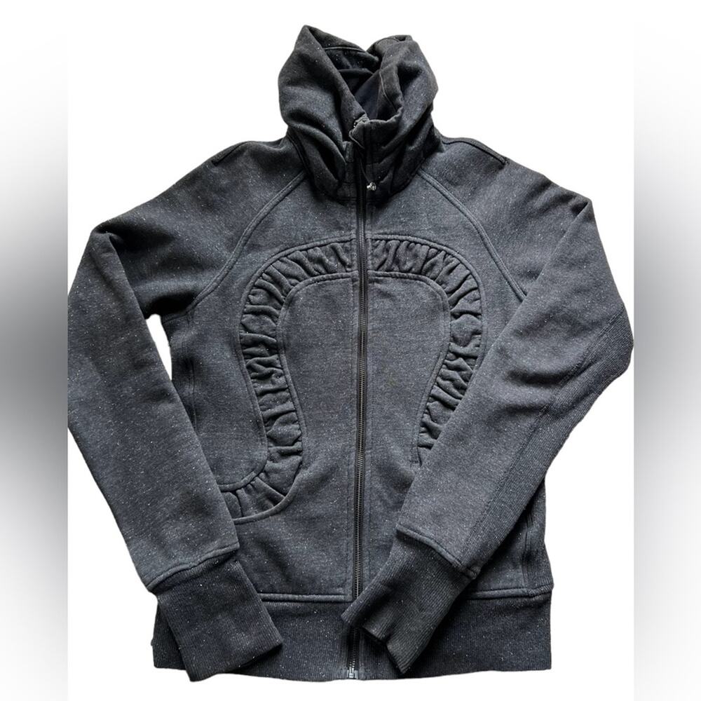Lululemon Cuddle Up fleece jacket size womens 8